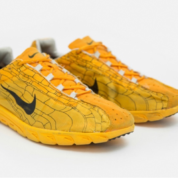 Nike Mayfly Bowerman industrial orange/black Running shoe mens size 7 - Picture 2 of 4